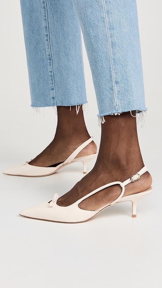 Stuart Weitzman 50mm Tully Slingback Heels | Shopbop Product Image