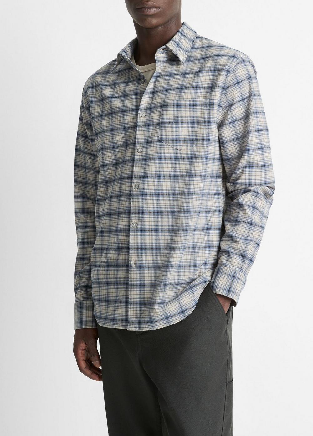 Oceanic Plaid Shirt Product Image