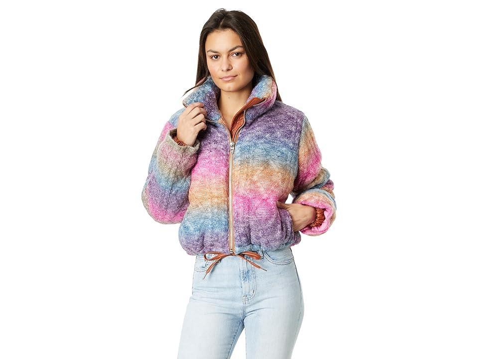 Blank NYC Sweater Puffer Jacket (Multicolor) Women's Jacket Product Image