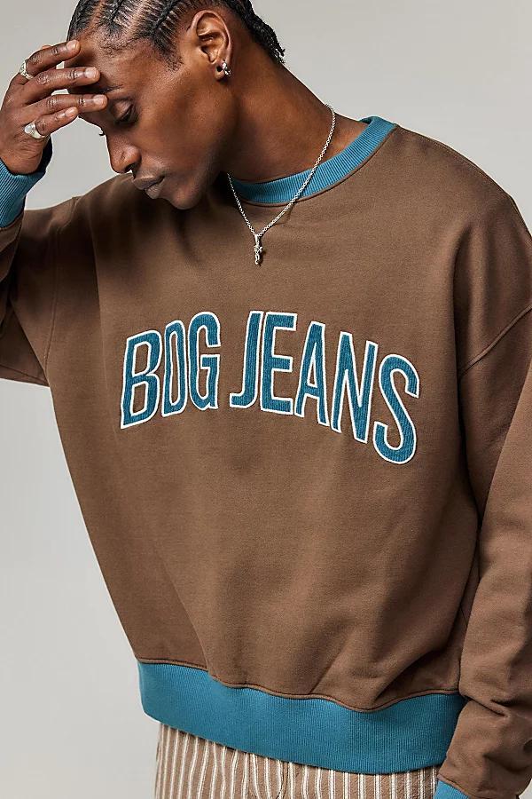 BDG Cord Applique Sweater Mens at Urban Outfitters Product Image