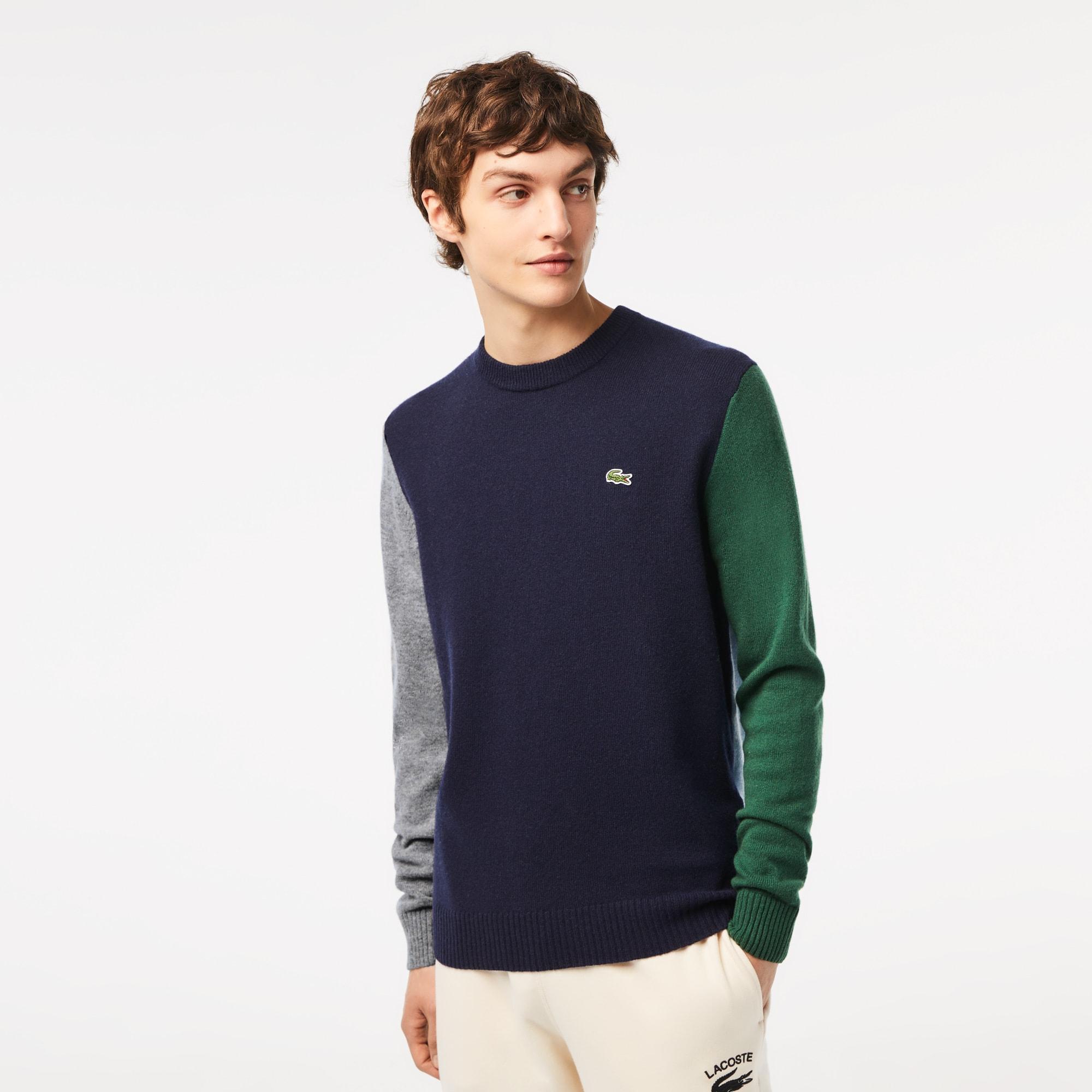 Men's Regular fit Colorblock Sweater Product Image