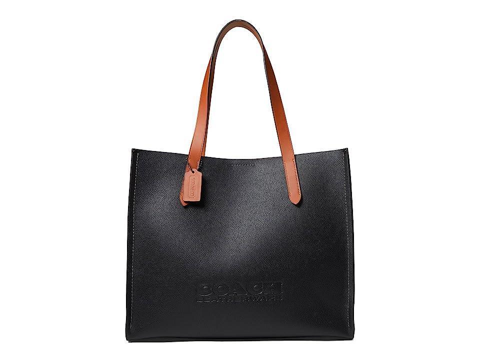 Mens Relay Pebble Leather Tote Product Image