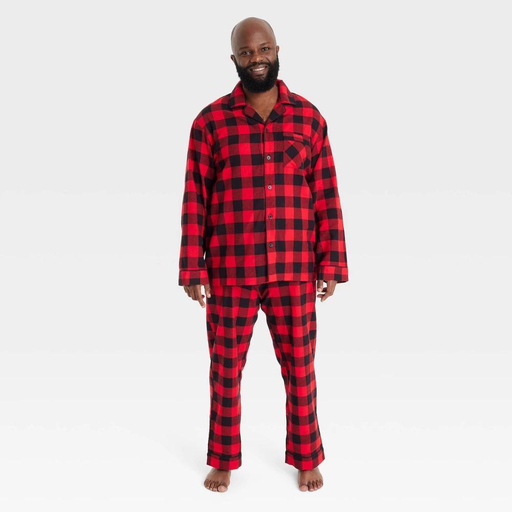 Mens Buffalo Check Flannel Holiday Matching Family Pajama Set - Wondershop Product Image