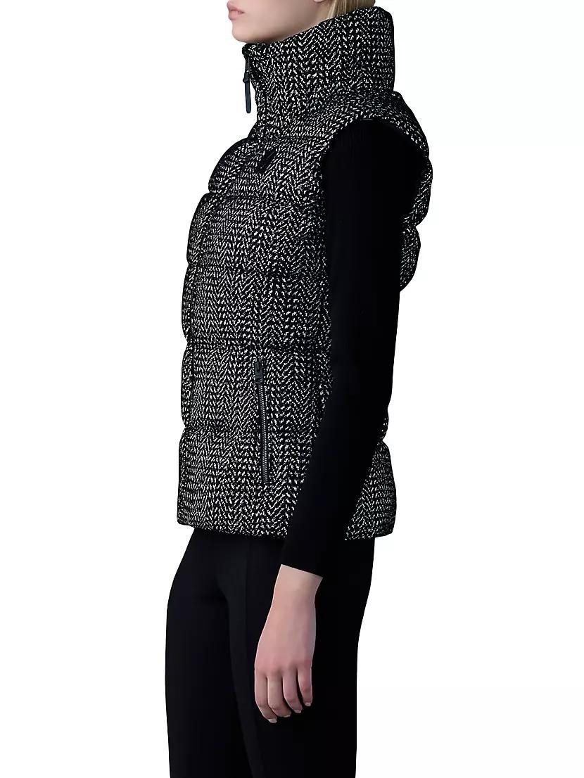 Chaya Flocked Light Down Vest Product Image