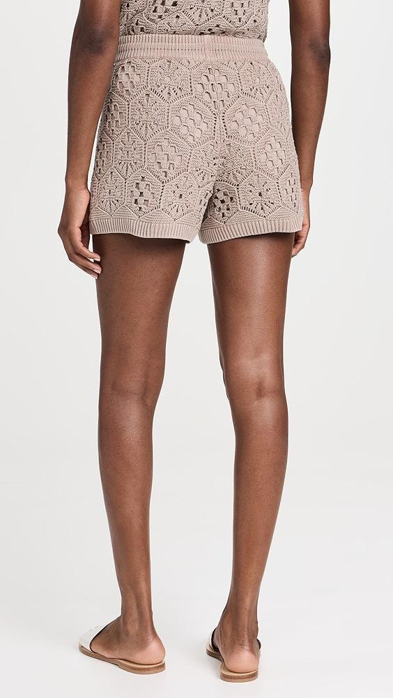 Splendid Eden Sweater Shorts | Shopbop Product Image