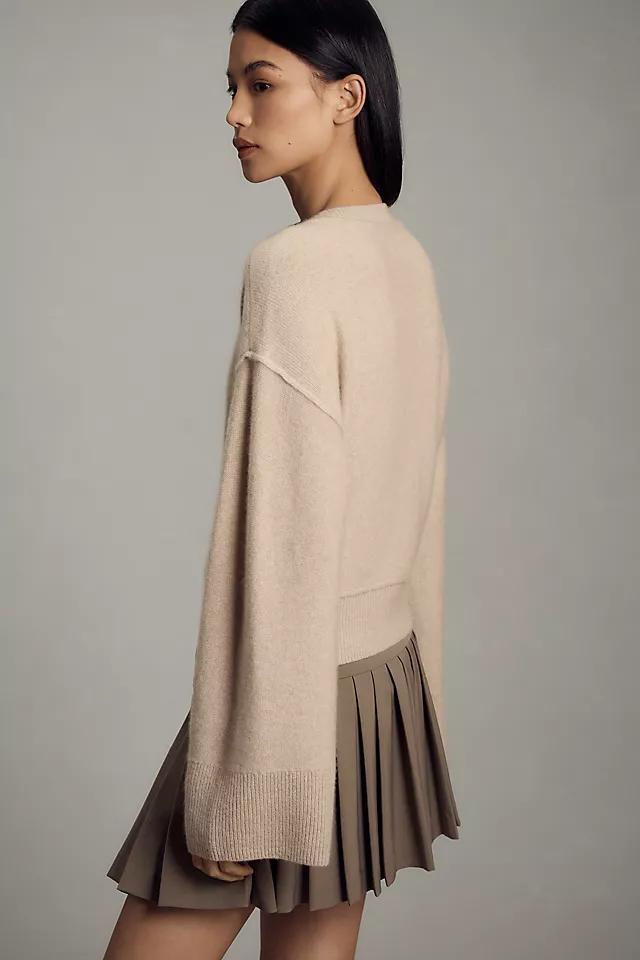 Pilcro Wide-Sleeve Cashmere Cardigan Sweater Product Image