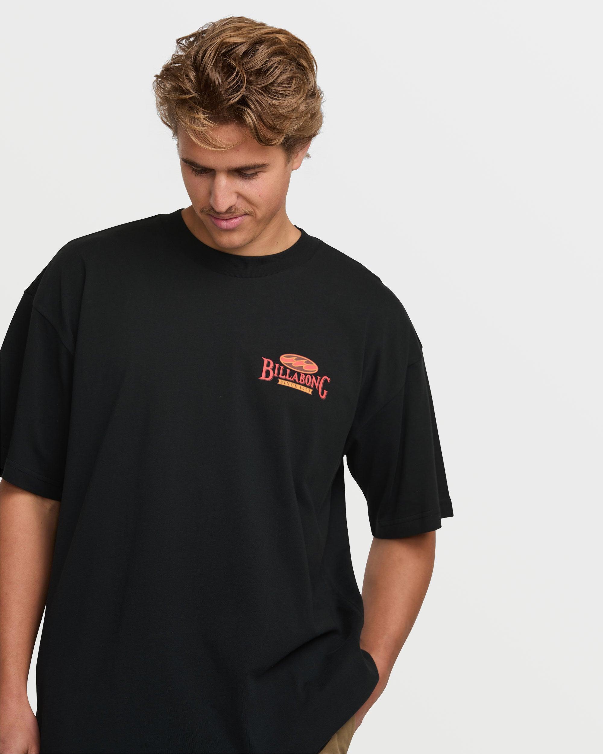 Double Spread OG Short Sleeve Tee - Black Male Product Image