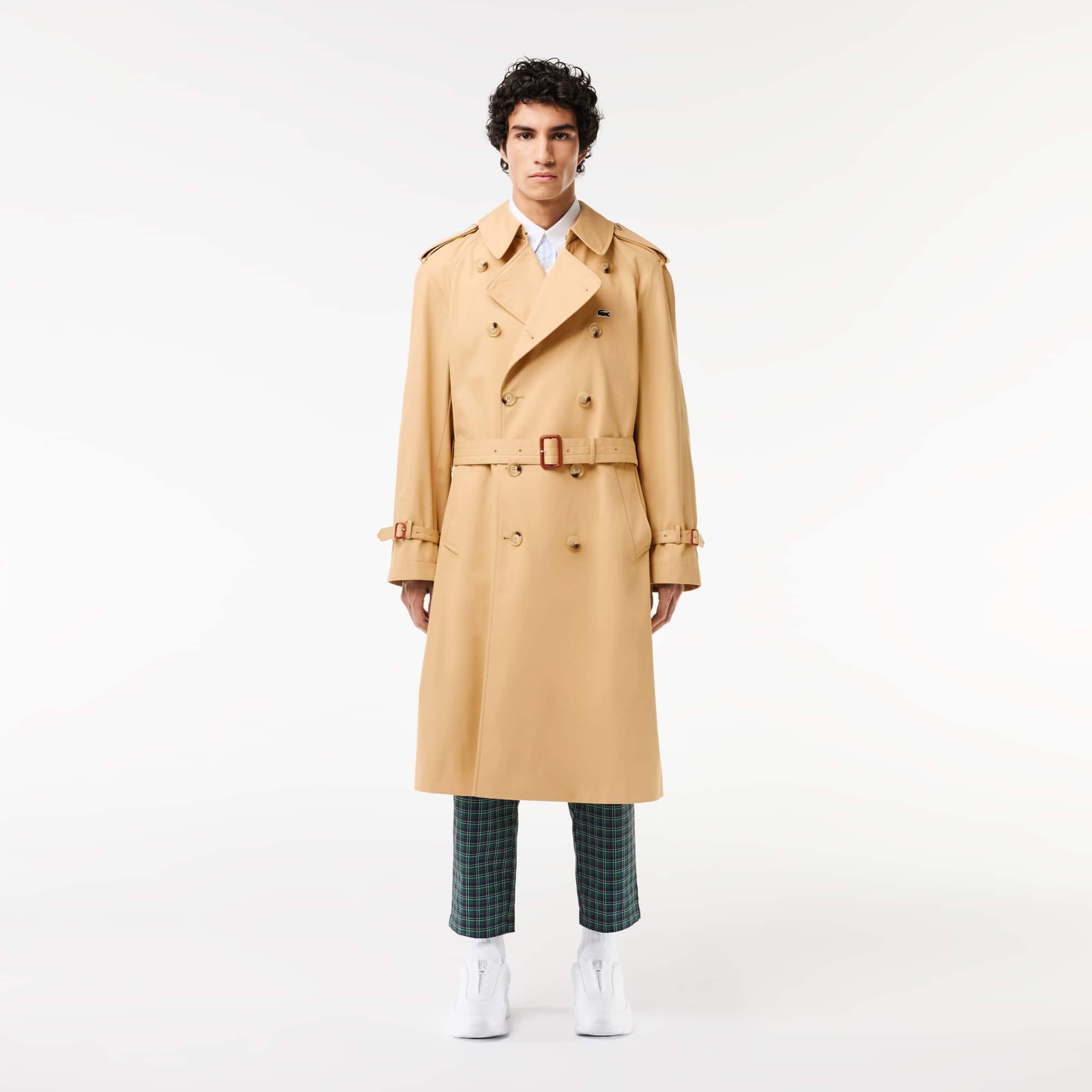 Oversized Water-Repellent Trench Coat Product Image