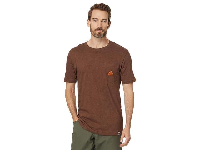 Carhartt Relaxed Fit Lightweight Short-Sleeve Pocket Tree Graphic T-Shirt (Mocha Heather) Men's Short Sleeve Knit Product Image