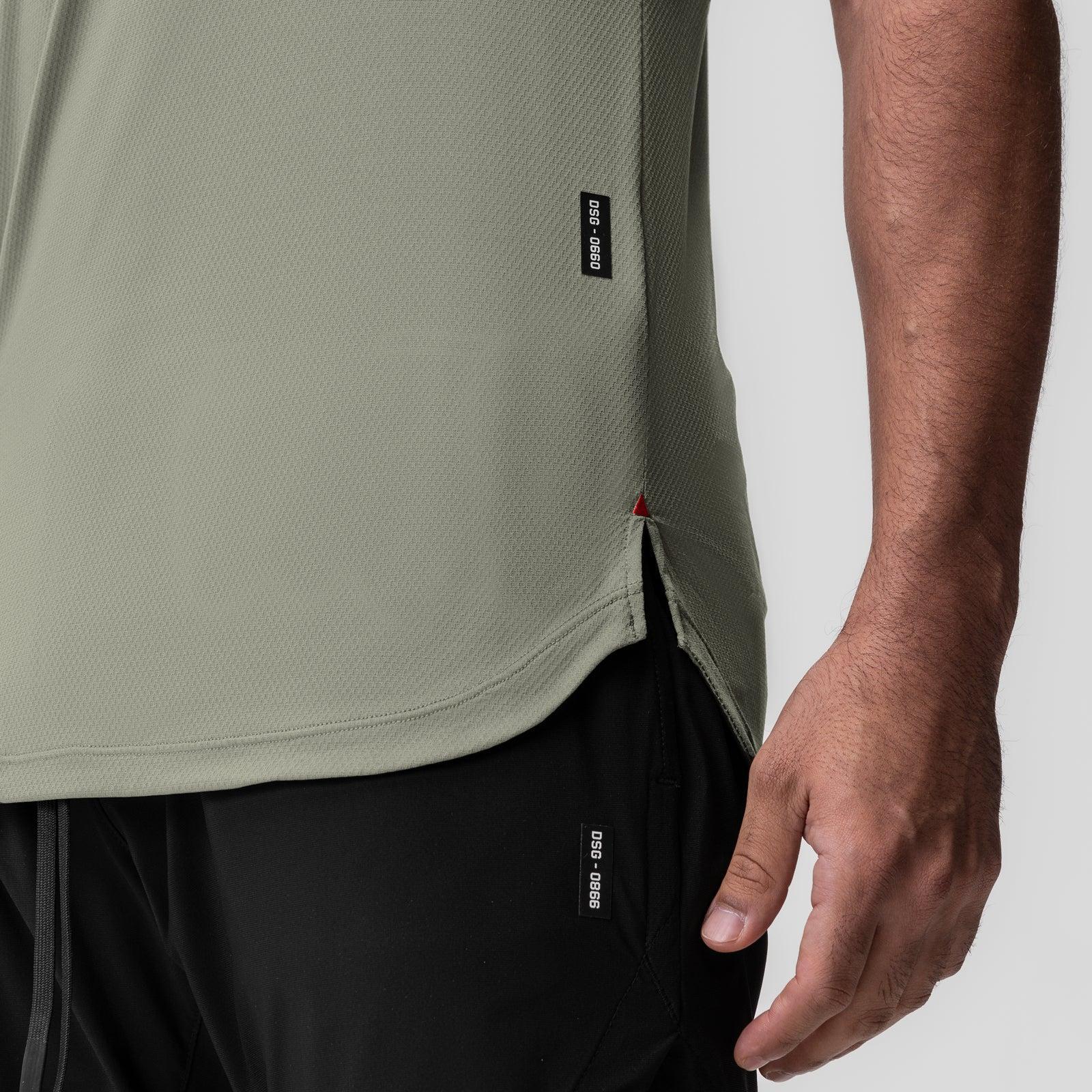 0660. AeroSilver® Established Tee - Sage Product Image