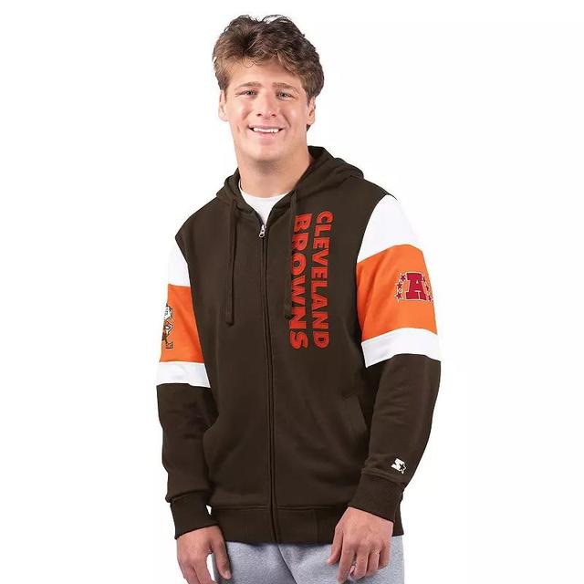 Mens Starter Cleveland s Extreme Vintage Logo Full-Zip Hoodie Product Image