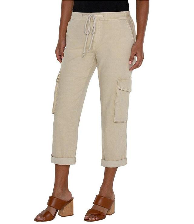 Liverpool Los Angeles Rascal Low Rise Straight Leg Cargo Pant Product Image