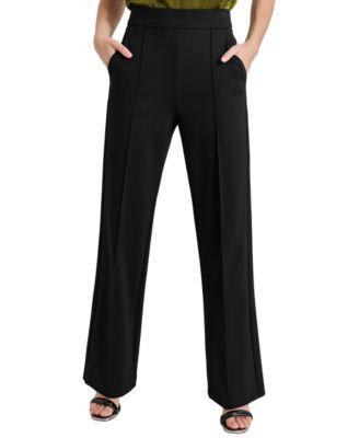 Women's Pull-On Front-Seam Straight Leg Trousers Product Image