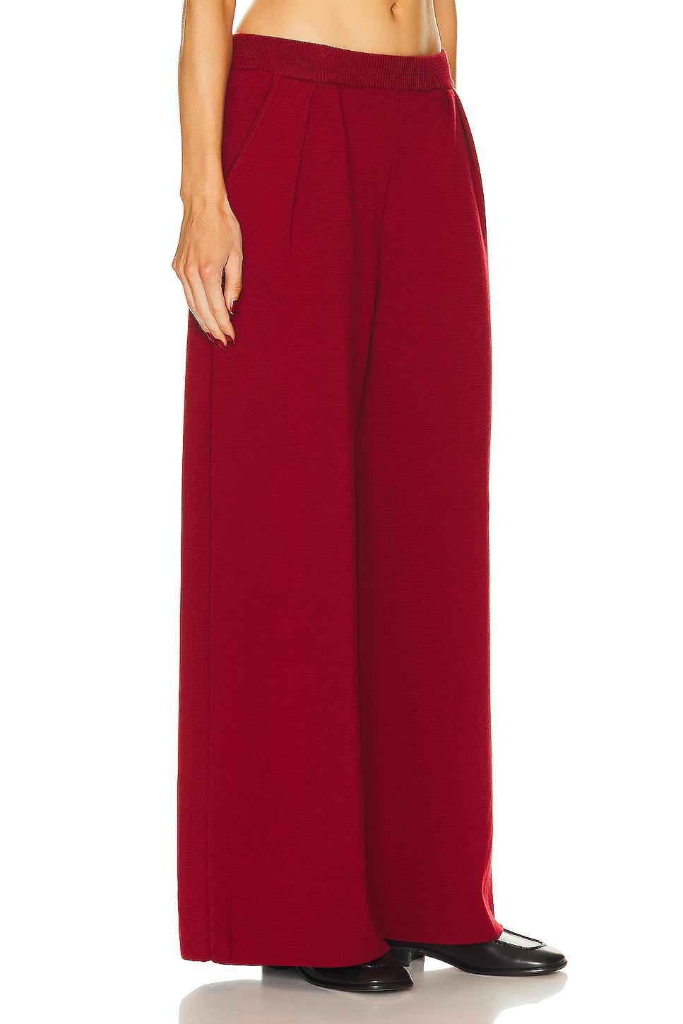 Max Mara Nocera Pant Red. (also in S). Product Image