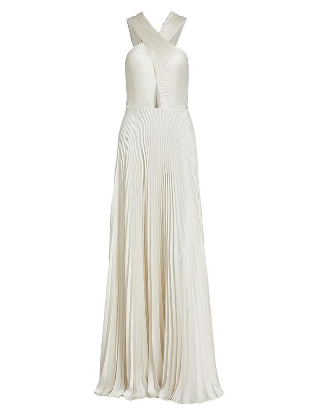 Womens Athena Pleated Gown Product Image