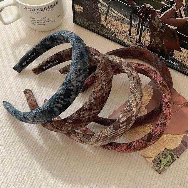 Plaid Headband Product Image