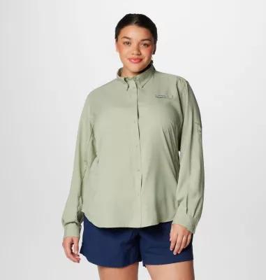 Columbia Women's PFG Tamiami II Long Sleeve Shirt - Plus Size- Product Image