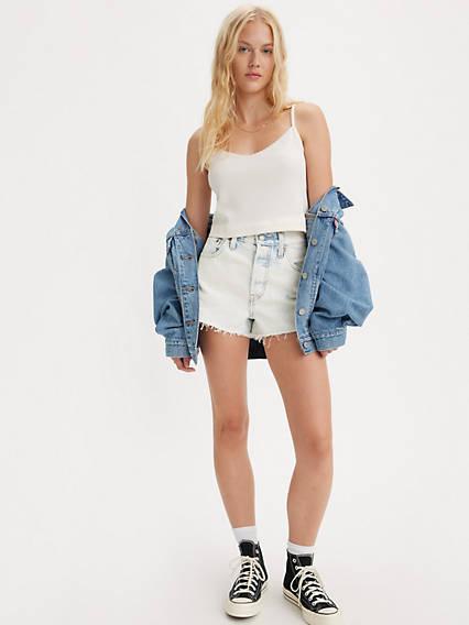 Levi's Original Fit High Rise Women's Shorts Product Image