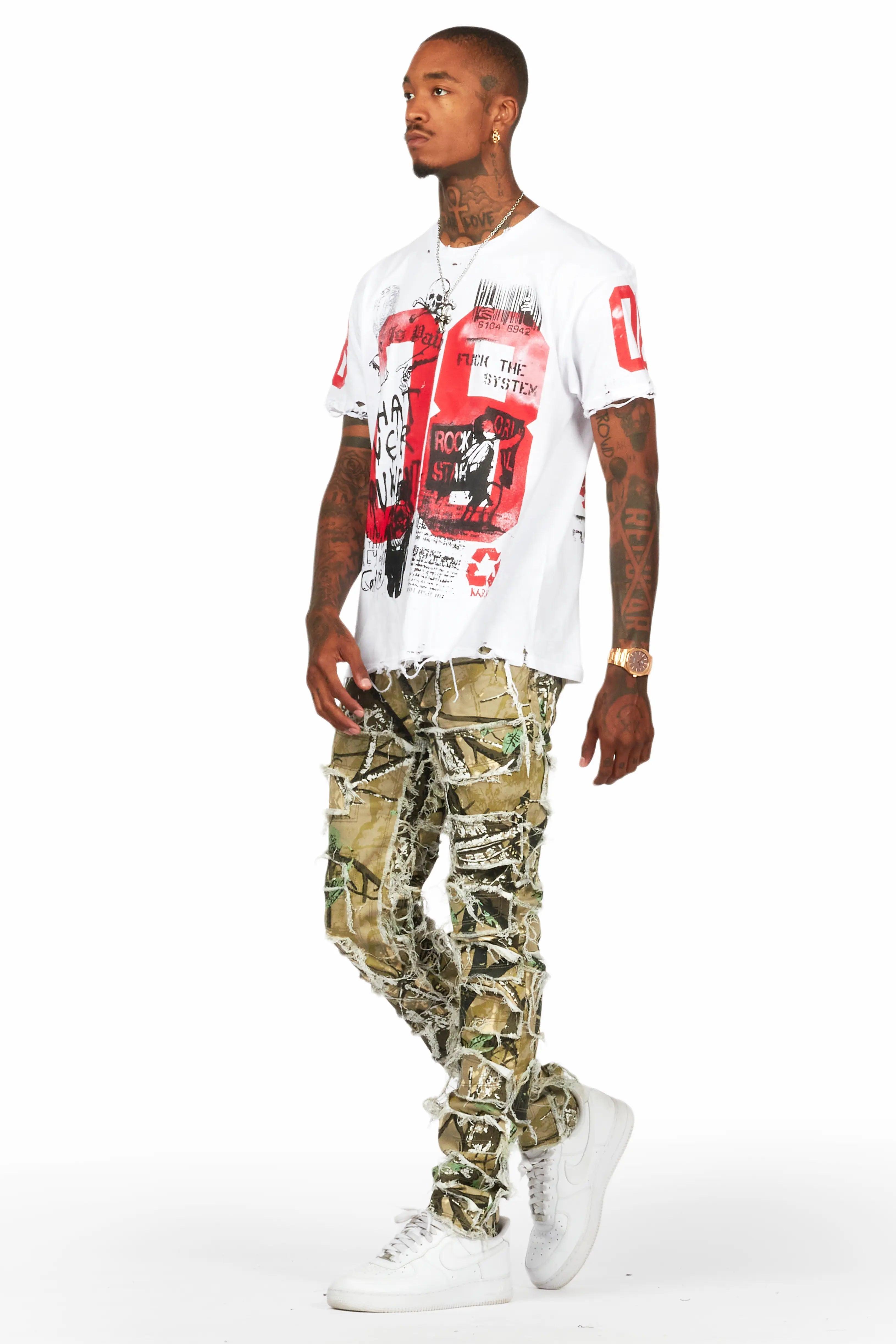 Shake Tree Camo Slim Fit Jean Male Product Image