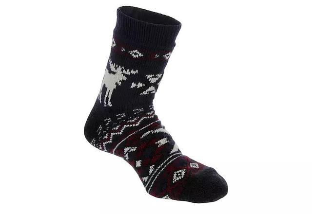 Fireside Men's Moose Slipper Sock 1 Pair Product Image