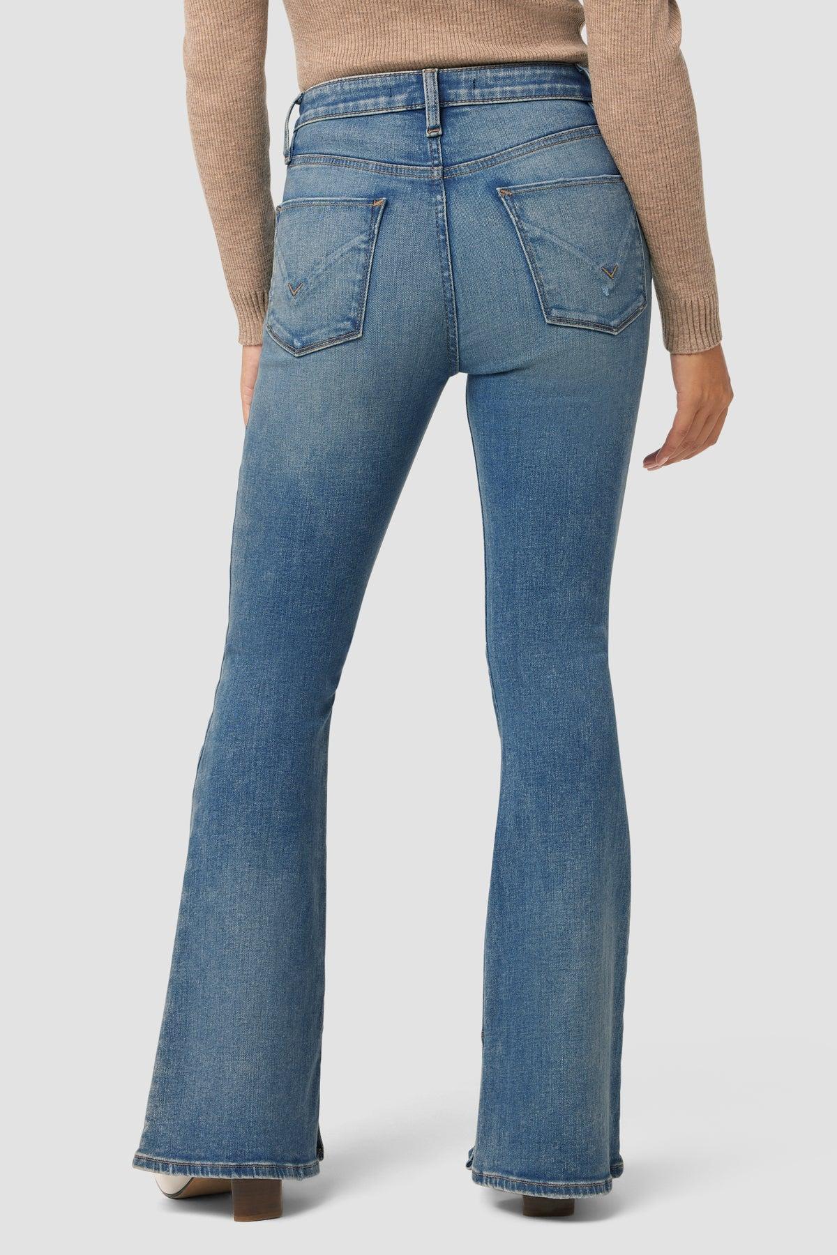 Holly High-Rise Flare Petite Jean Female Product Image