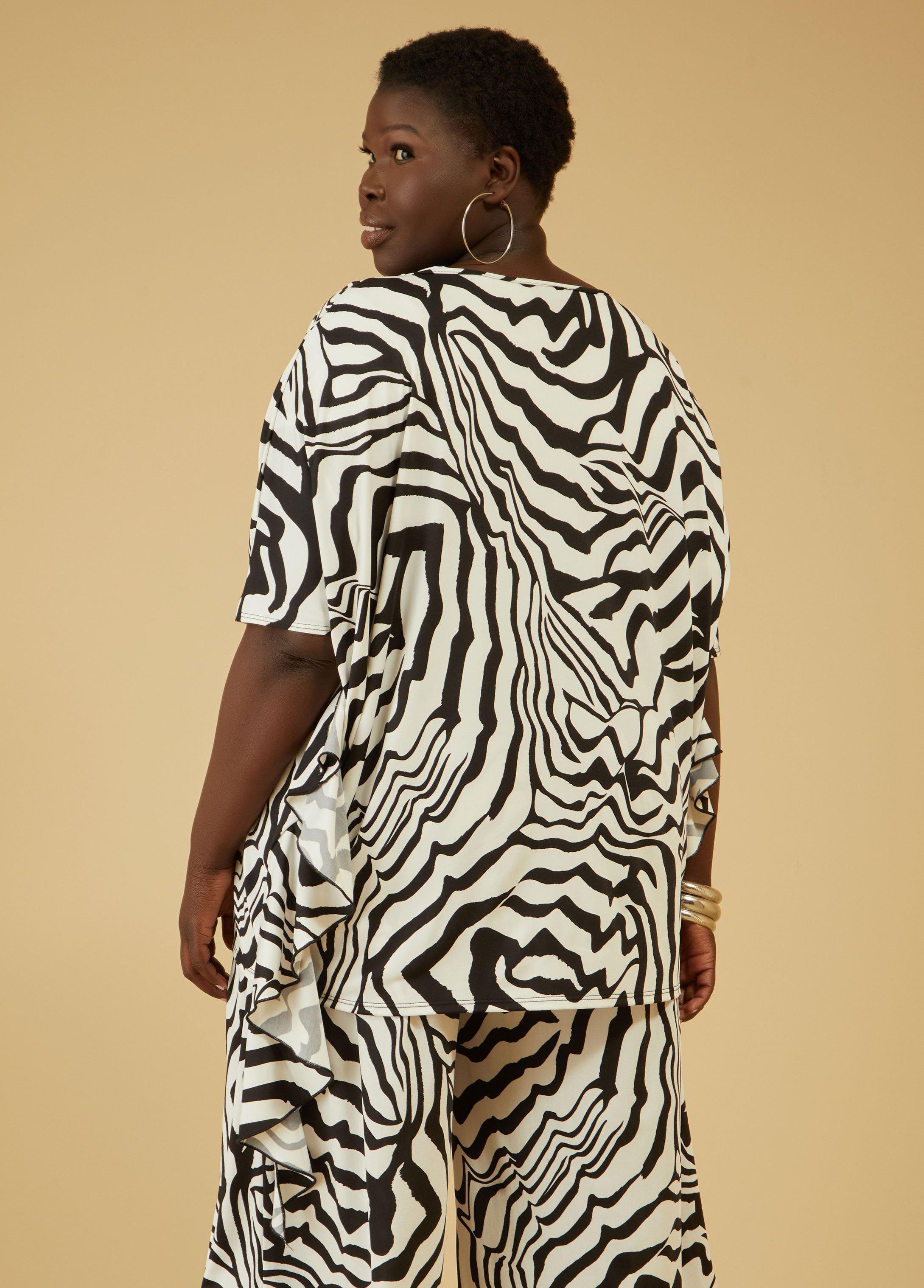 Zebra Print Tunic Product Image