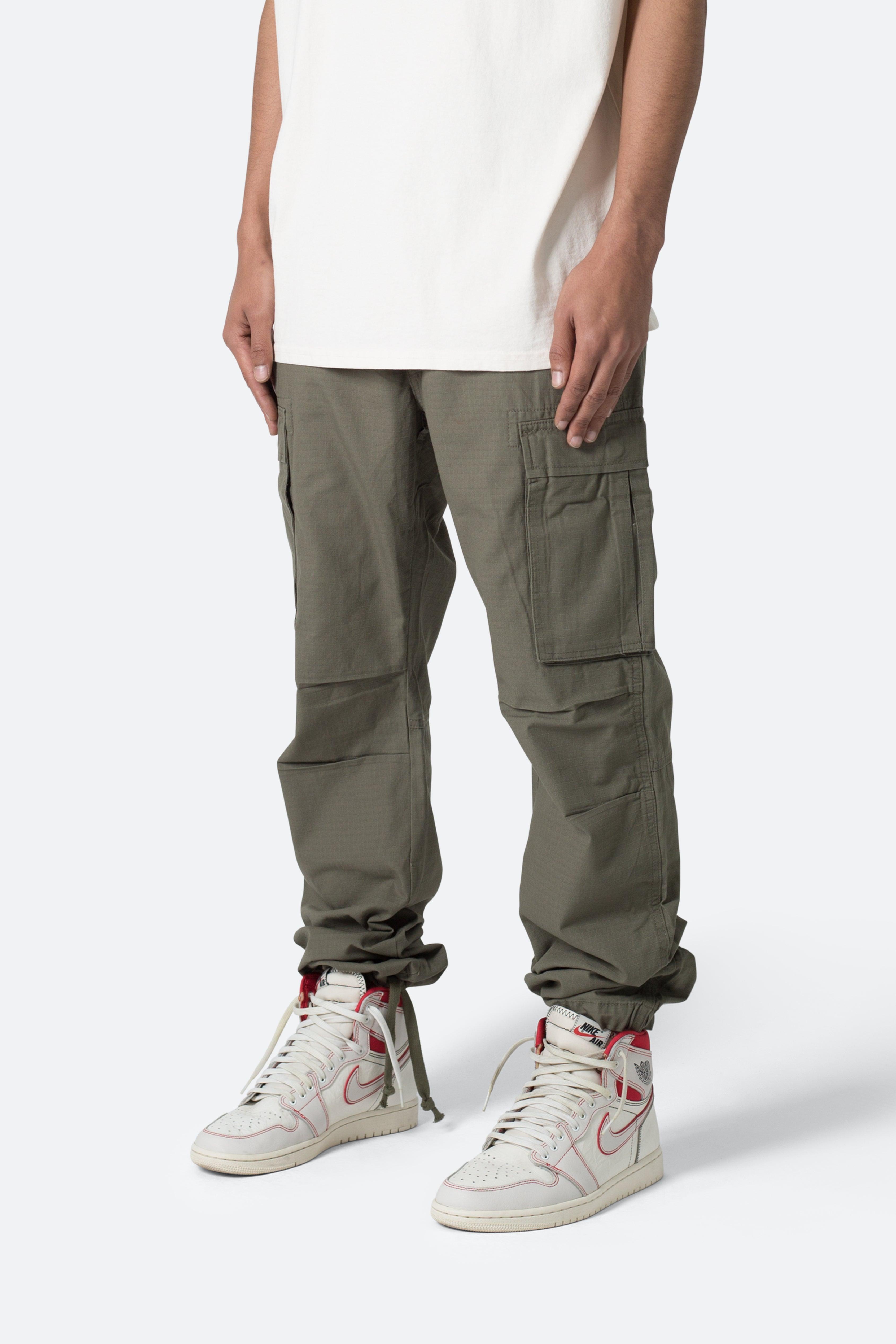 Vintage Cargo Pants - Olive Product Image