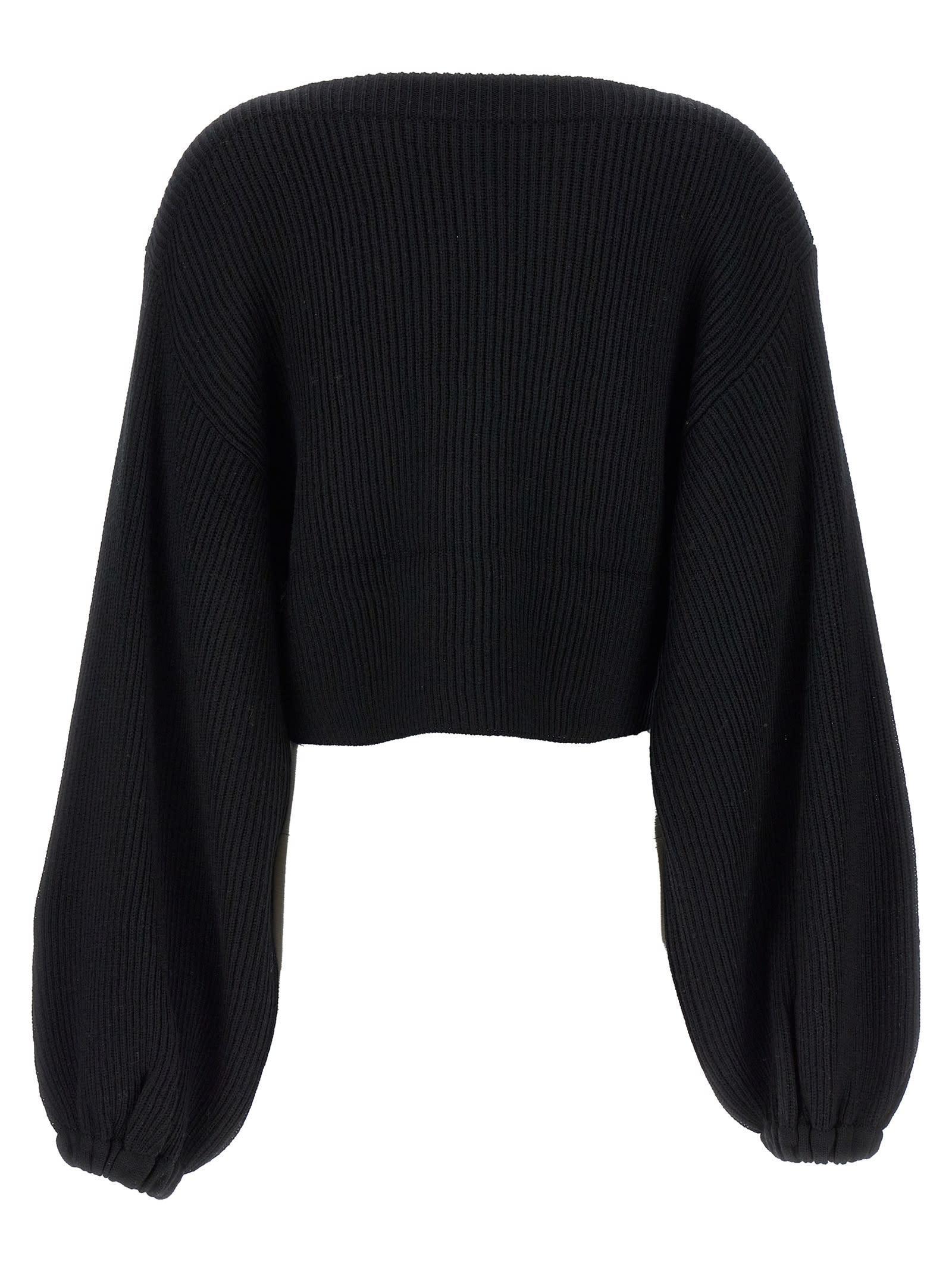 ZIMMERMANN Illustration Billow Sweater In Black Product Image