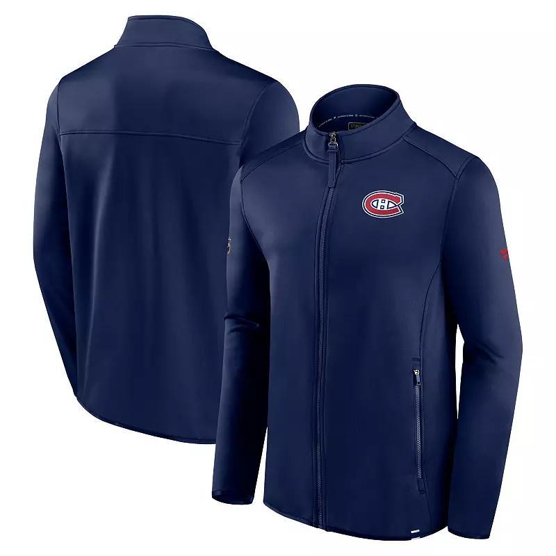 Mens Fanatics Branded Columbus Blue Jackets Authentic Pro Full-Zip Jacket Product Image