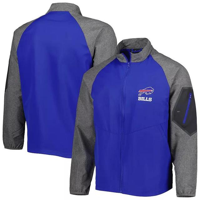 Mens Dunbrooke Royal Buffalo Bills Hurricane Raglan Full-Zip Windbreaker Jacket Product Image