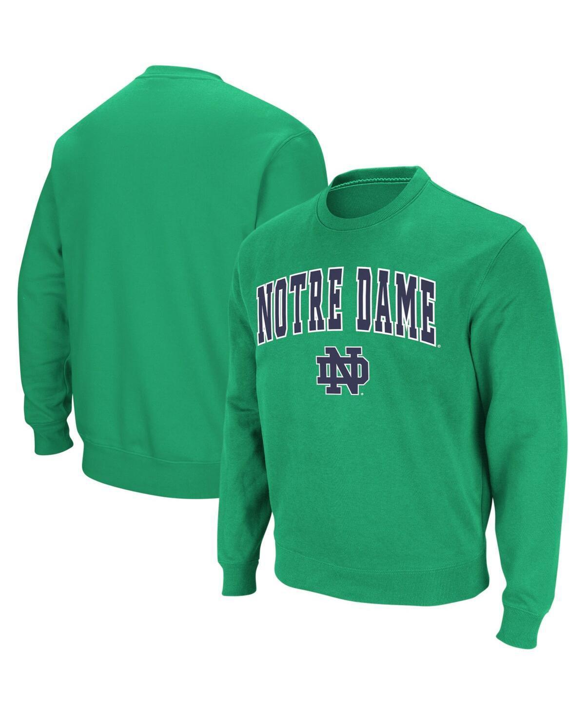 Colosseum Mens Notre Dame Fighting Irish Arch & Logo Crew Neck Sweatshirt Product Image