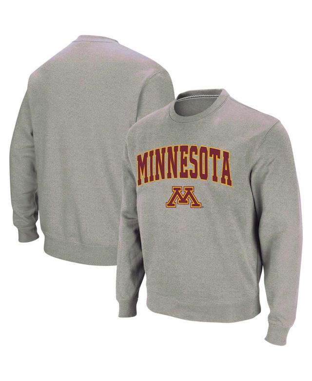 Colosseum Mens Ndsu Bison Arch & Logo Crew Neck Sweatshirt Product Image