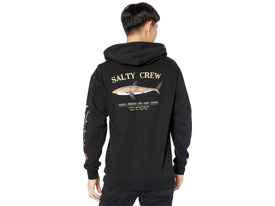 Salty Crew Bruce Hood Fleece (Black) Men's Fleece Product Image