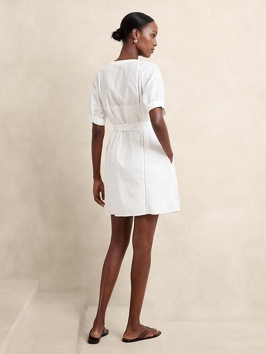 Voile Mini Shirtdress Product Image