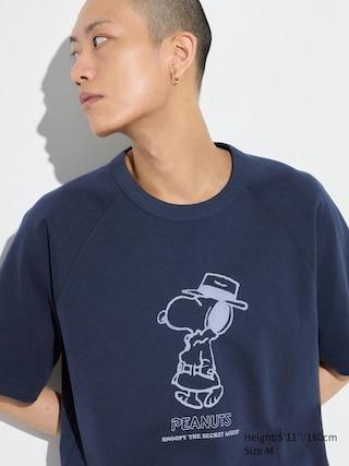 Mens Peanuts You Can Be Anything! Ut (Short-Sleeve Graphic T-Shirt) Navy XS UNIQLO US Product Image