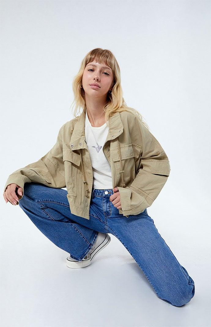 Women's Twill Cargo Jacket product image