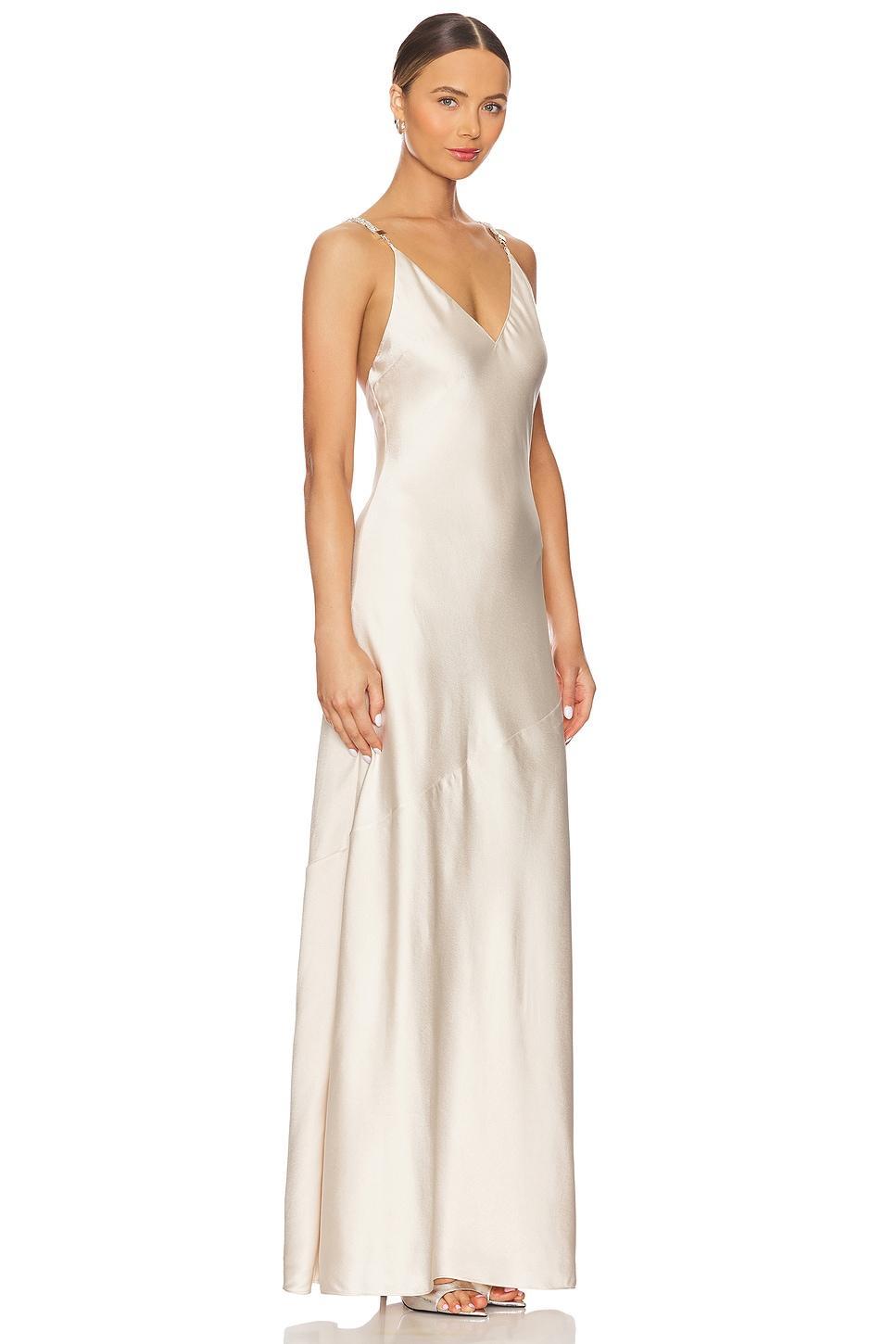 Saint Crystal Strap Gown L'AGENCE Product Image