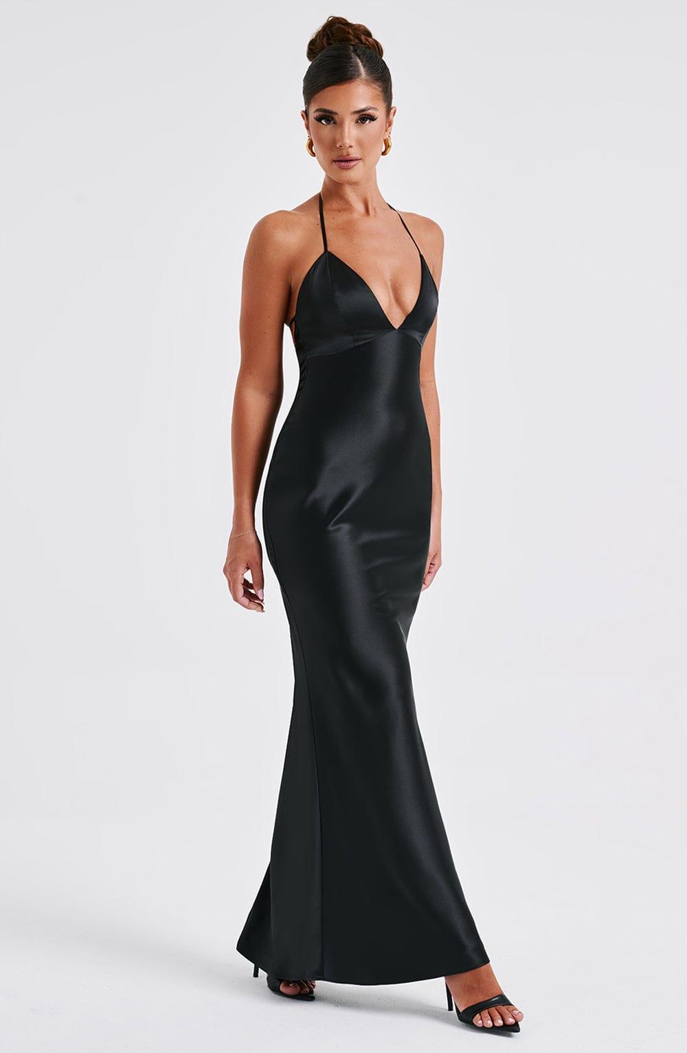 Delphine Maxi Dress - Black Product Image