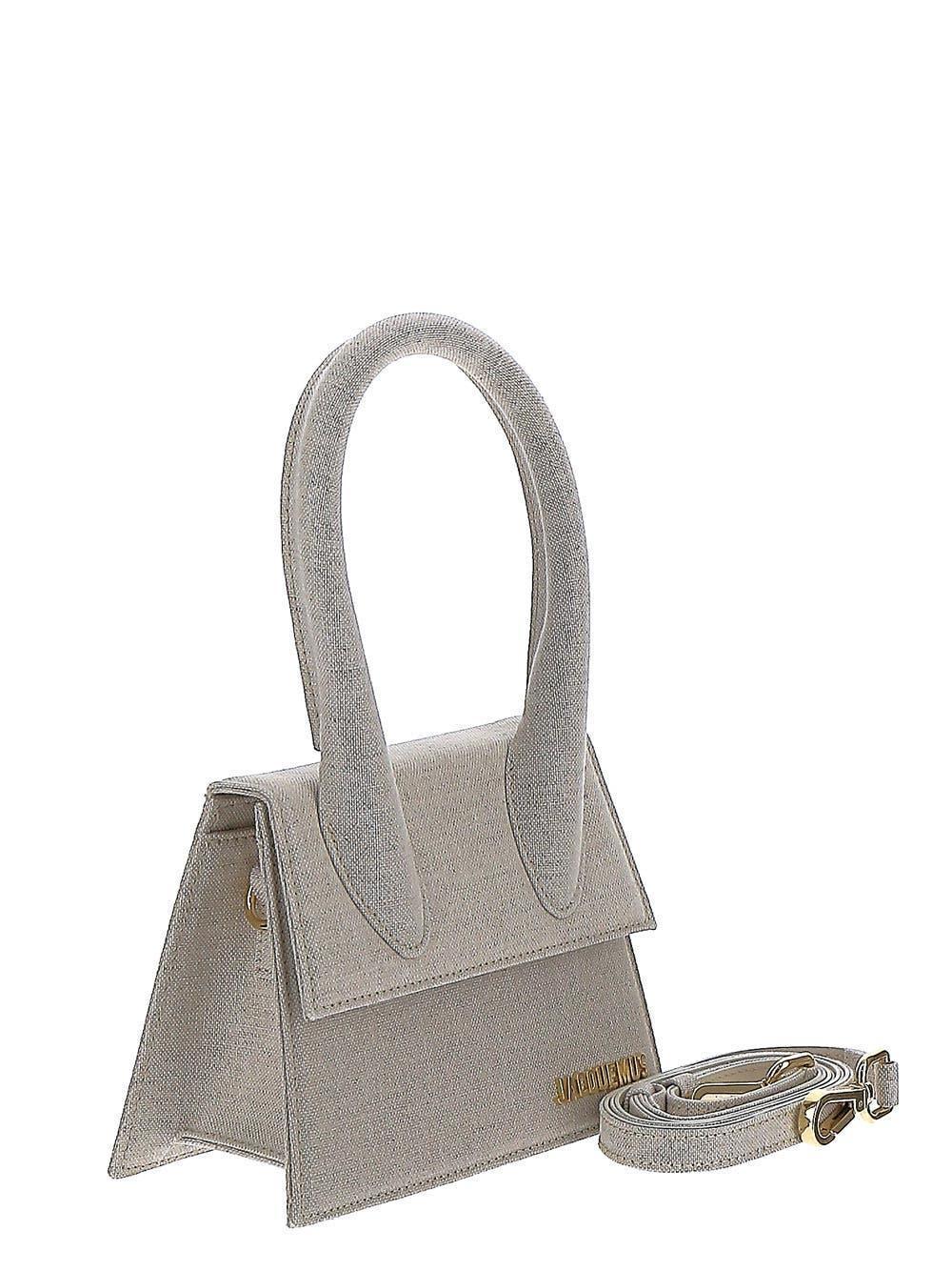 JACQUEMUS Le Chiquito Moyen Handbag In Grey Product Image