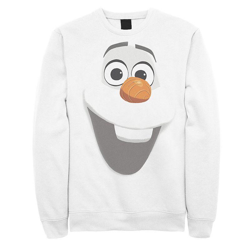 Disneys Frozen Olaf Mens Large Face Sweatshirt Product Image