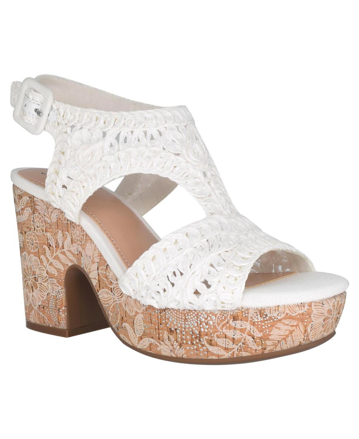 Impo Womens Osanna Woven Raffia Platform Sandals Product Image