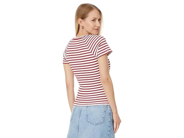 Paige Bijou Tee (Ivory Multi) Women's Shorts Product Image