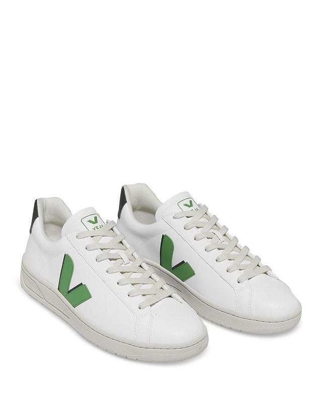 Veja Mens Urca Lace Up Coated Cotton Sneakers Product Image