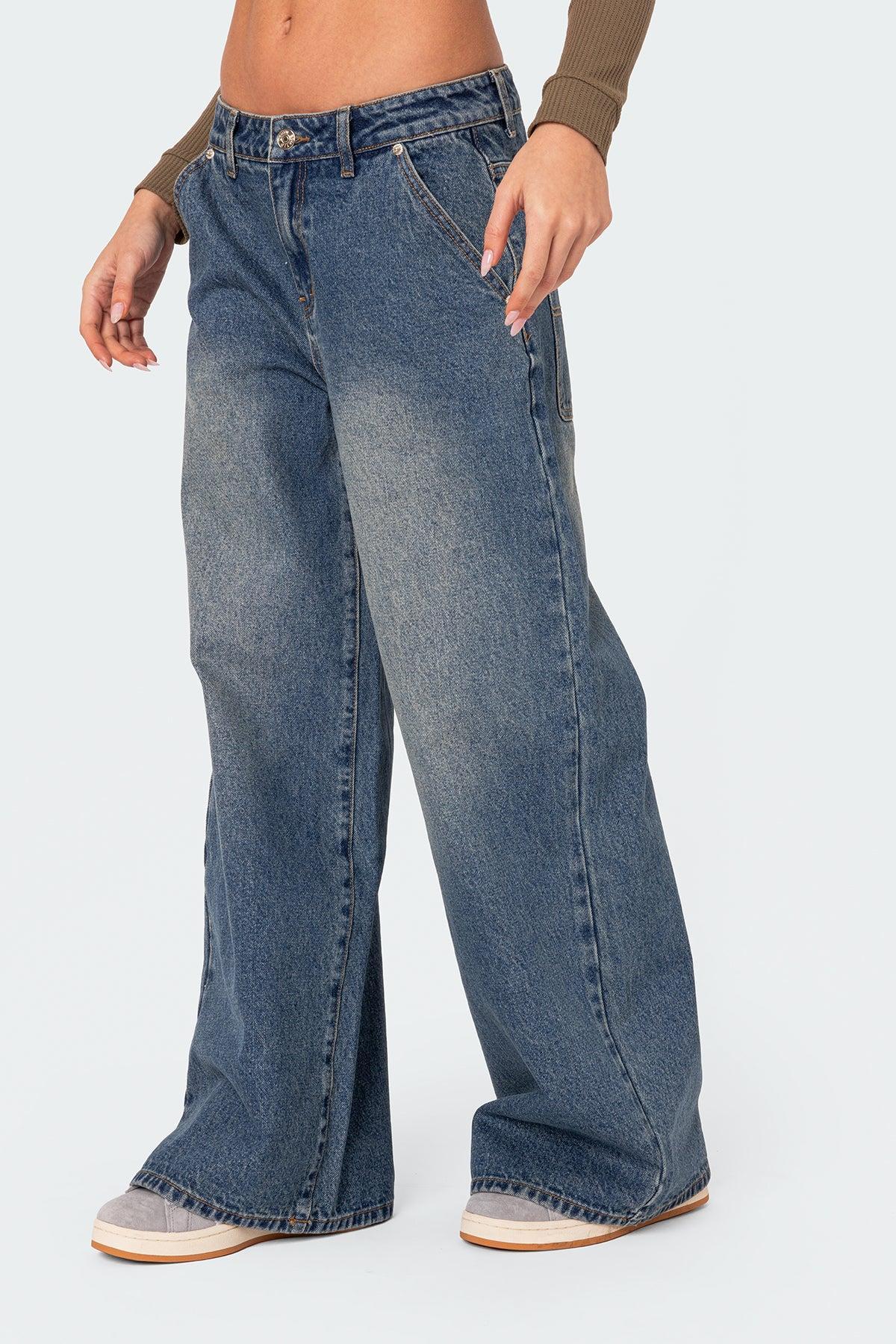 Super Baggy Wide Leg Jeans Product Image