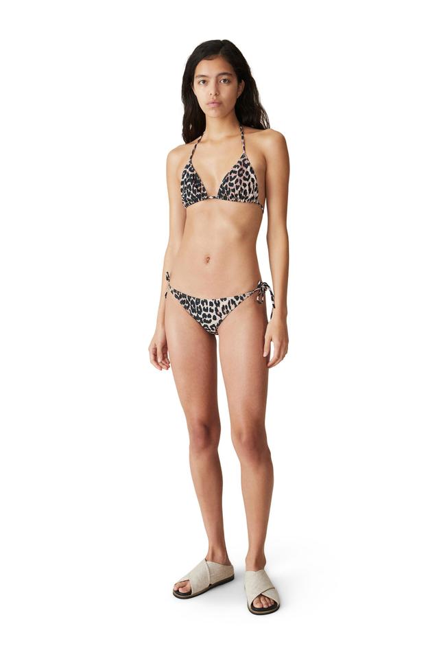 Recycled Printed Swimwear String Bikini Briefs Product Image