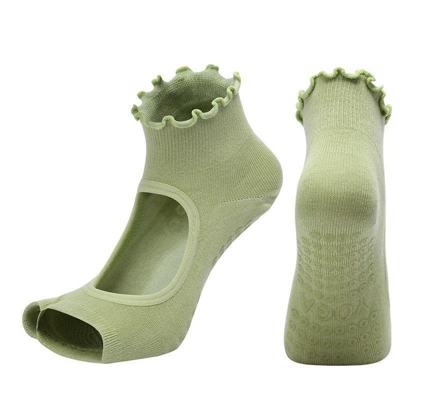 Plain Toeless Yoga Socks Product Image