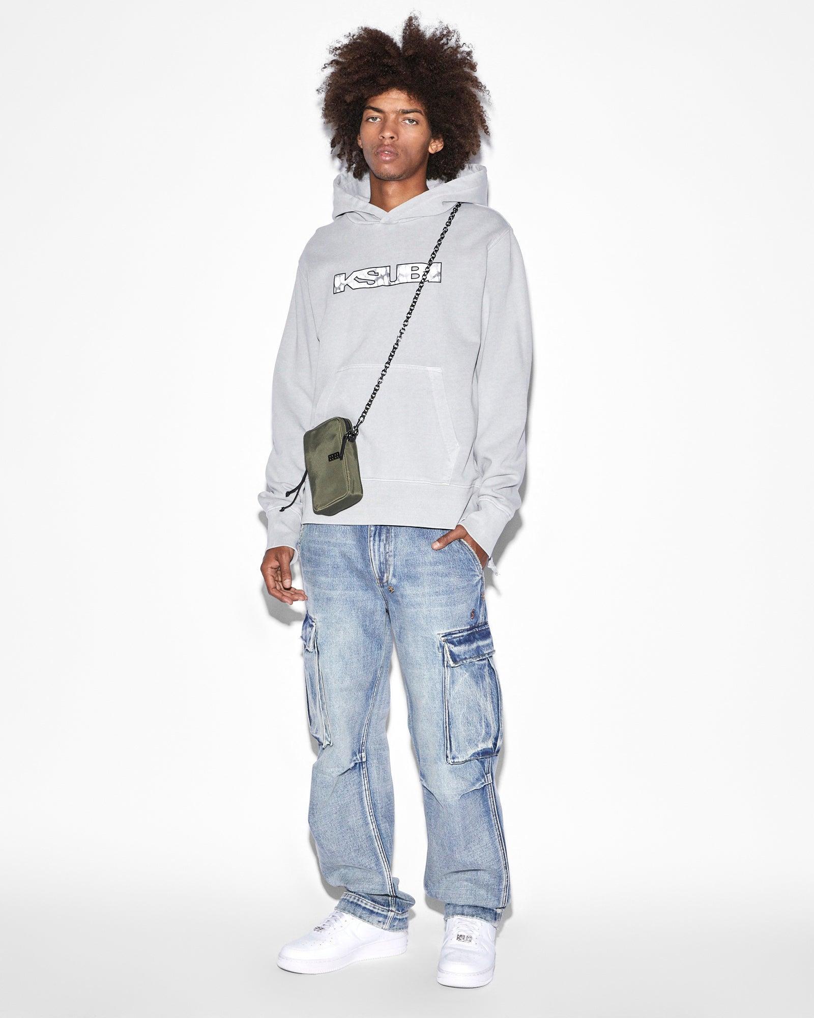 LEO SOTT TRUE KASH HOODIE GREY Male Product Image