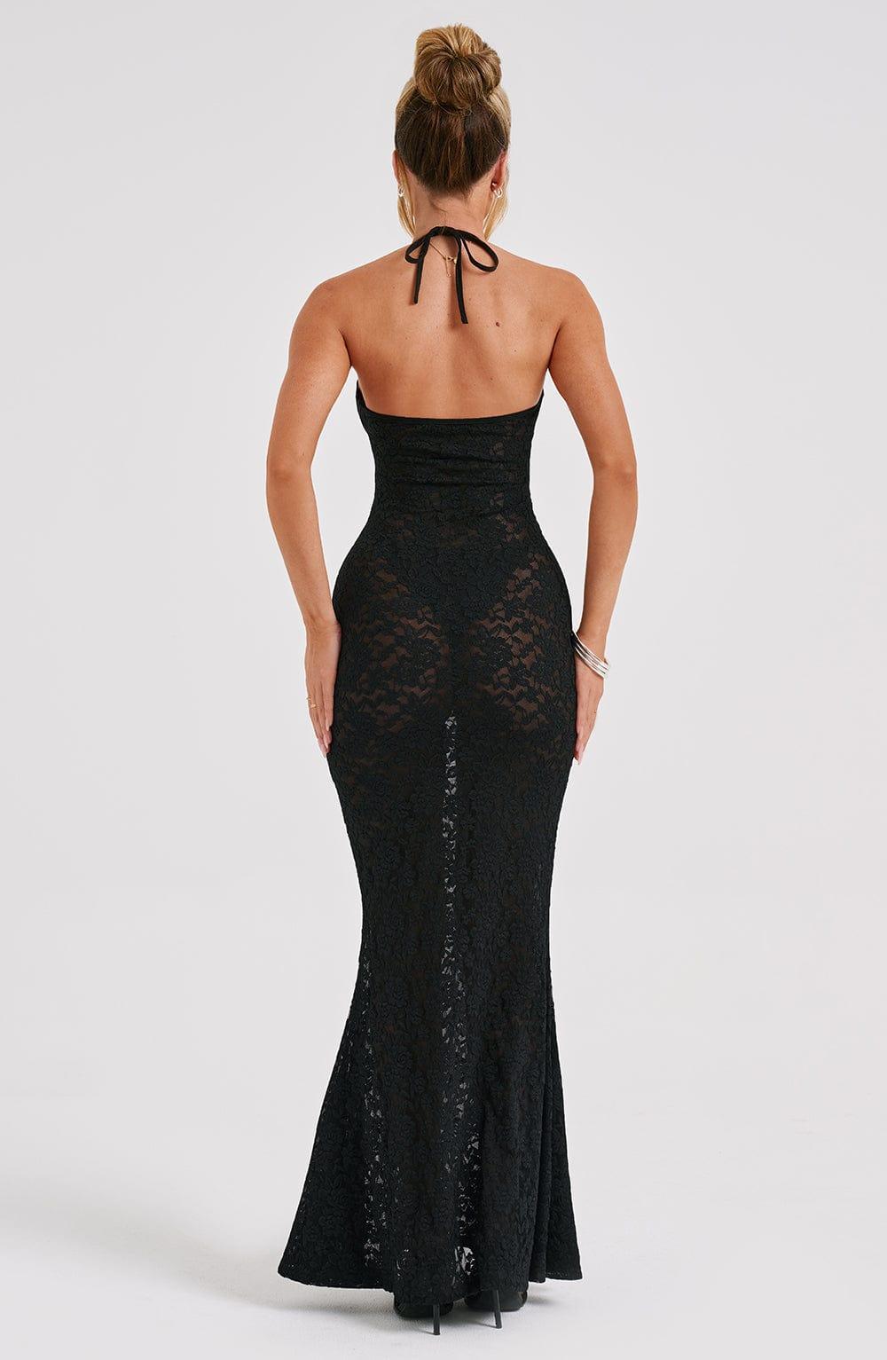 Leilina Maxi Dress - Black Product Image