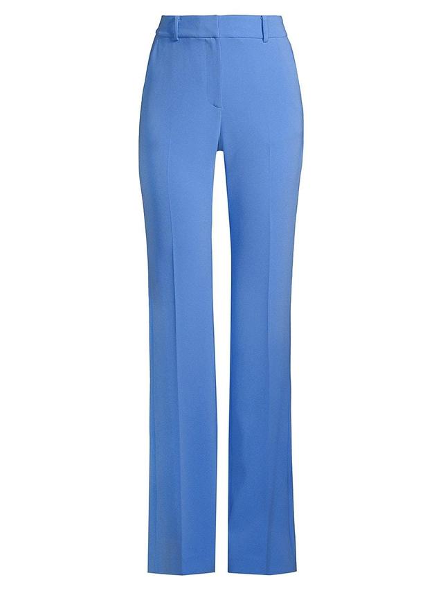 Womens Crepe Slim Bootcut Pants Product Image