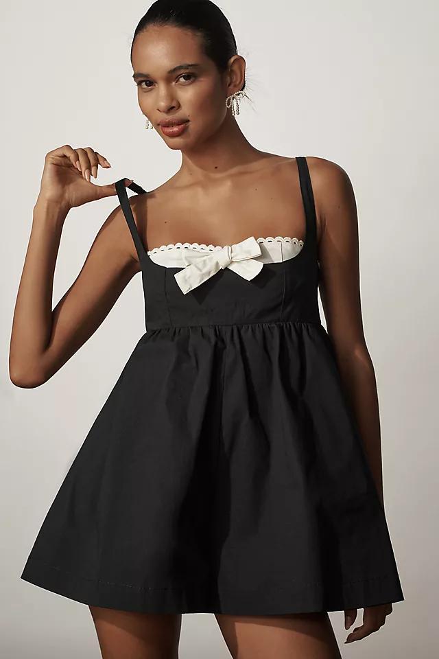 Maeve Layered Bustier Romper Product Image